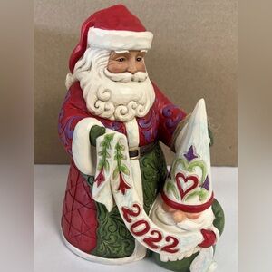Jim Shore Heartwood Creek ~ Gnome Together For Christmas ~  #6011165 /New No Box